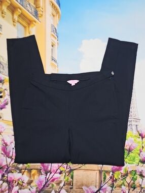 Lilly Pulitzer Black Pants‎ Size 8